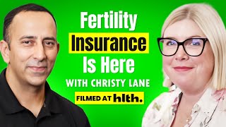 Christy Lane, CEO of Flora Fertility at HLTH2025 with Ian Khan