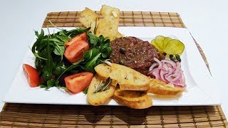 Как приготовить Тартар из говядины дома? Вкусно и Быстро. Хаусгемахте Как приготовить Тартар из говядины дома? Вкусно и Быстро. Хаусгемахте