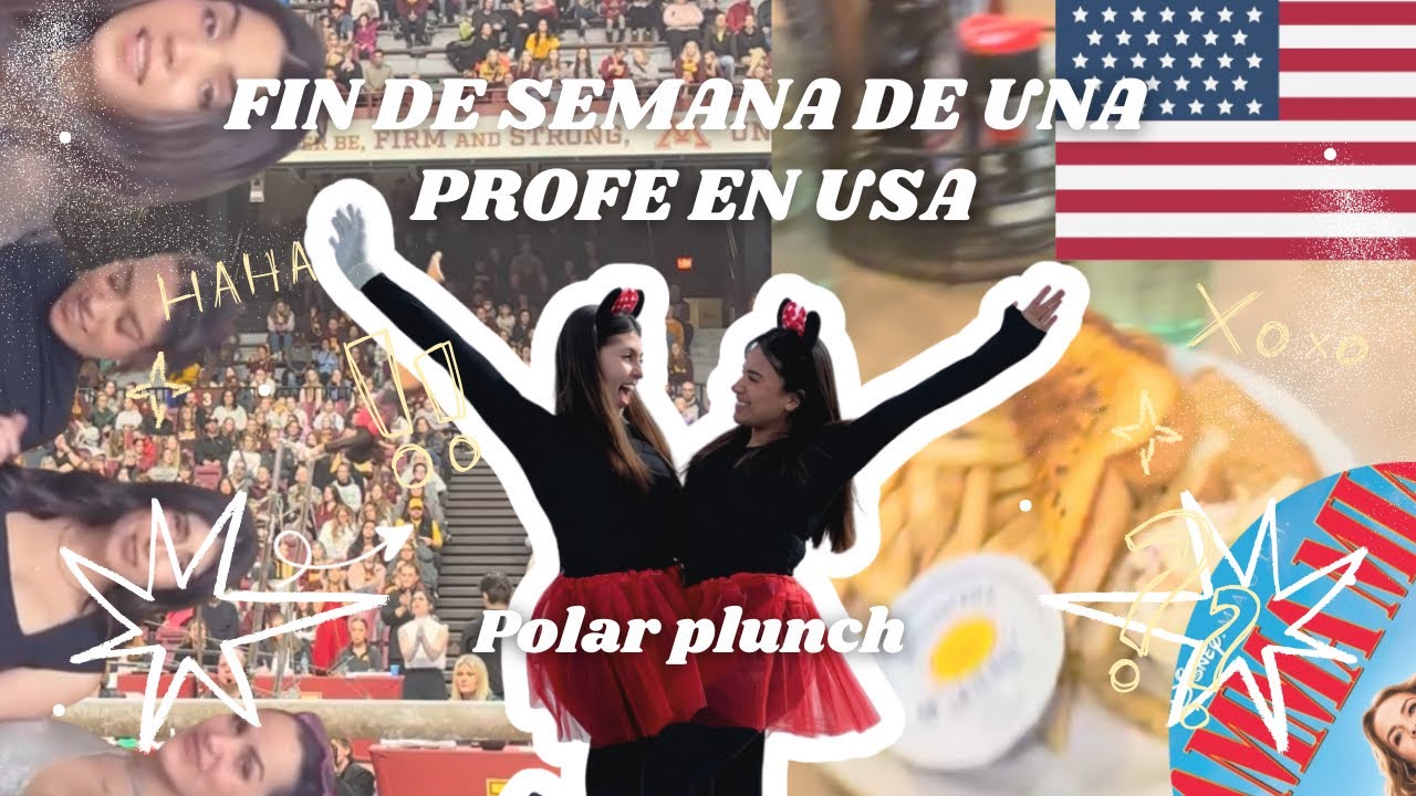 Mi finde como profe en USA: polar plunch, comida gigante, musical y más 🌸