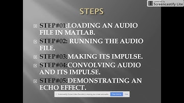 Convulution on MATLAB using sound echo