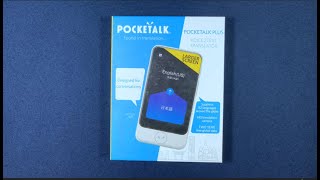 Pocketalk Plus Real Time Two-Way Voice Translator