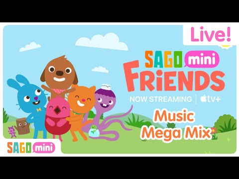 SAGO MINI FRIENDS Music Mix 🎶🎉 | Nursery Rhymes for Kids