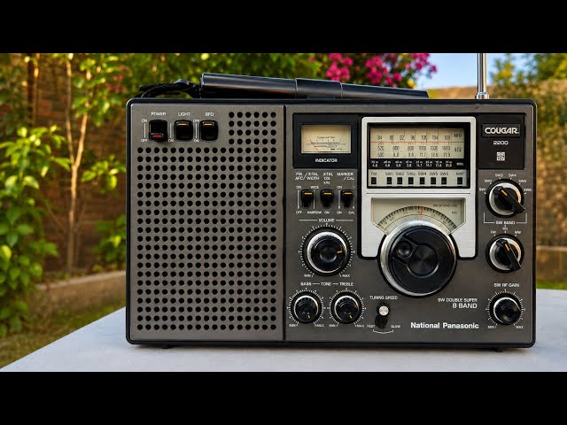 National Panasonic RF-2200 ON SW - YouTube