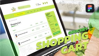 Creating a Stunning Grocery Shop Website Shopping Cart with Figma screenshot 4