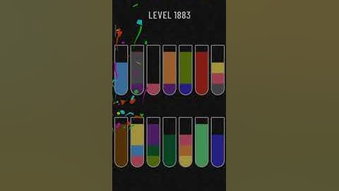 Water sort puzzle level 1883