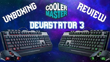 The Ultimate Gaming Combo: Cooler Master Devastator 3 Unboxing and First Impressions