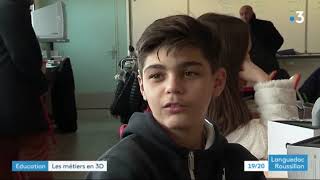 Découverte des métiers en réalité virtuelle proposée par l'Onisep !