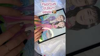 Packing my client’s#caricature order🌟 #aestheic #drawing #art #drawing #vlog #fyp #foryou #viral
