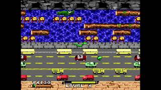 Frogger (SNES/Super Famicom). NTSC. Score: 20 920. Level: 5.