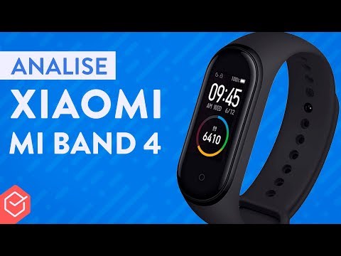 XIAOMI MI BAND 4 vale a pena?? | Análise / Review Completo