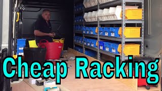 Plumbers Van Tour  Cheap Racking