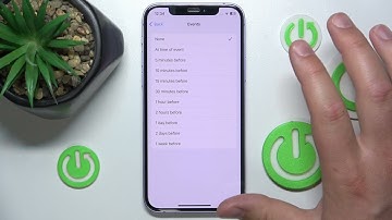 How to Set Default Alert Notification Time For New Events On in Calendar on iPhone