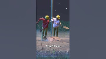 Buried Alive By Road Workers 😨
