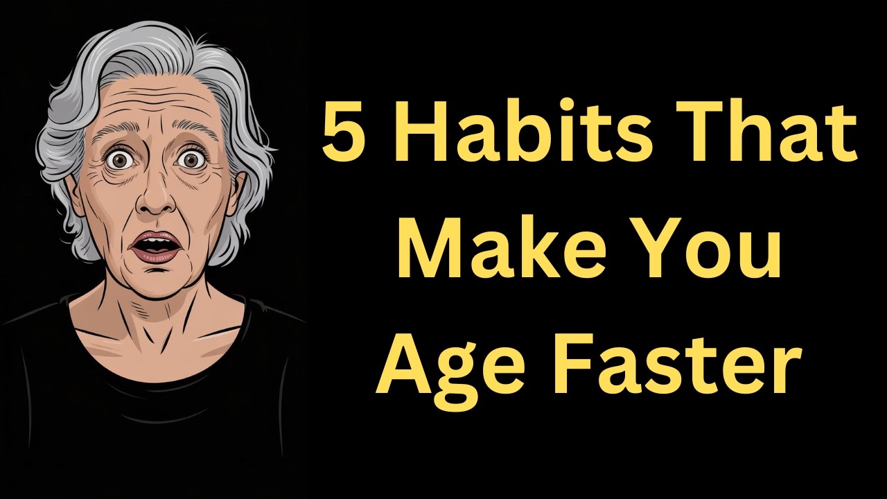 5 Daily Habits That Make You Age Faster After 70 Stop These Now for a
