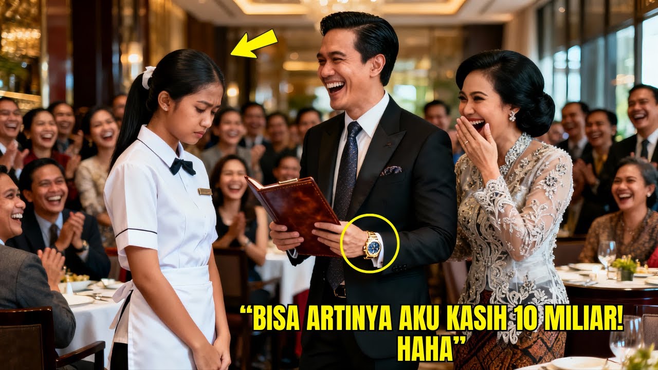 Pria Miliarder Memesan Gunakan Bahasa Asing Tuk MEMPERMALUKAN Pelayan — Ia Tak Menyangka BALASANNYA!