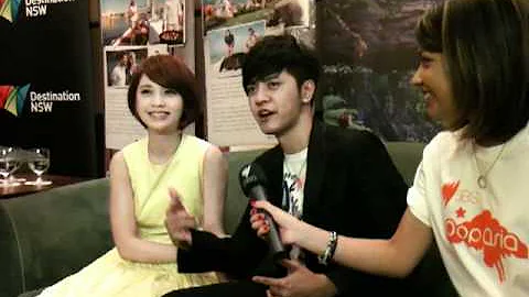 Show Luo & Rainie Yang in Sydney & showing their love for SBS PopAsia - DayDayNews