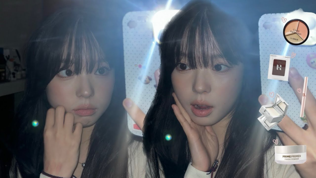 청담샵 스텝의 베이지 메이크업(추천템을 곁들인,,)🤍🤎