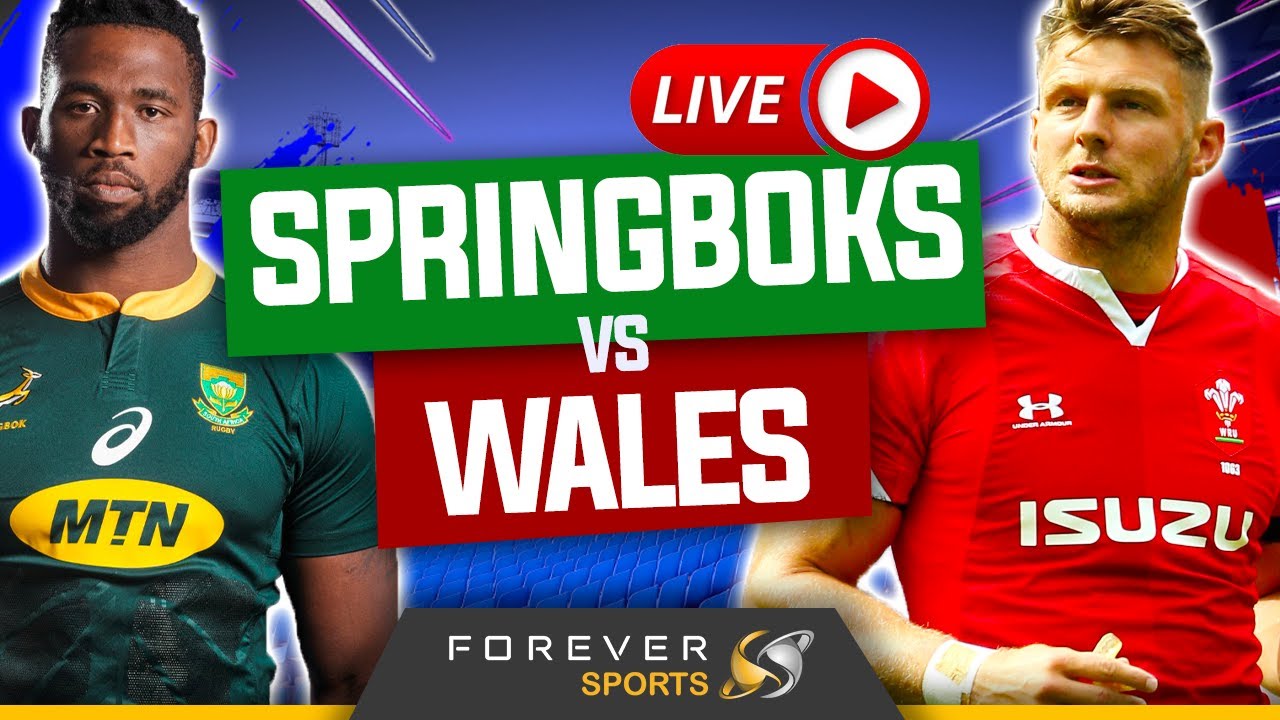 SPRINGBOKS VS WALES LIVE! International Rugby Watchalong Forever Rugby 