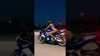 Красивая девушка, красивый мотоцикл | МОТО Выложила Новое Видео #shorts #tiktok
