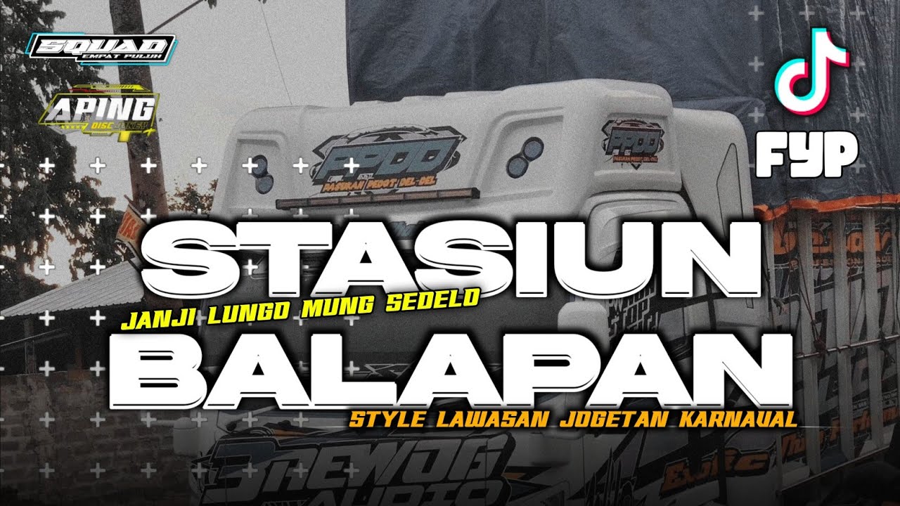 DJ STASIUN BALAPAN | STYLE LAWASAN JOGETAN KARNAVAL CANDU ‼️ BY APING DISCJOKEY FULL BASS HOREG