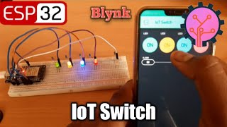 How to make a IoT Switch using ESP32 | Blynk | ESP32 | scientist BENIEL'S LAB