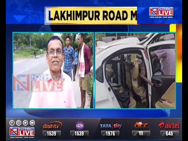 Poll officer spot dear in road accident in Assam's Lakhimpur