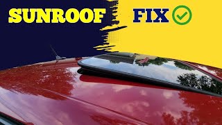 How to RESET your DODGE SUNROOF