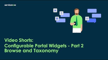 Video Shorts: Configurable Portal Widgets - Part 2 - Browse and Taxonomy