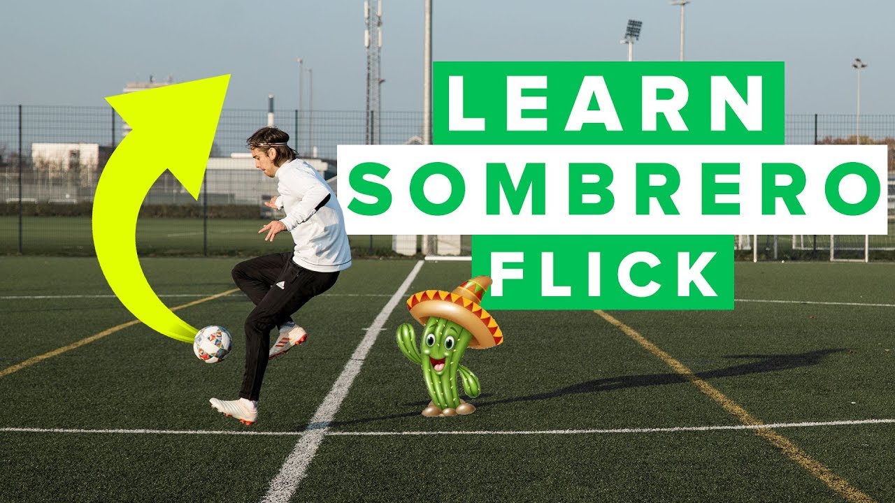 LEARN THE SOMBRERO FLICK | Neymar football skills - YouTube
