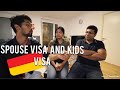 (GERMAN)SPOUSE AND KIDS VISA FOR GERMANY AFTER GETTING JOB