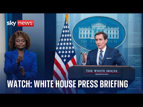 Watch live: White House press briefing after report comments on presidents limited memory