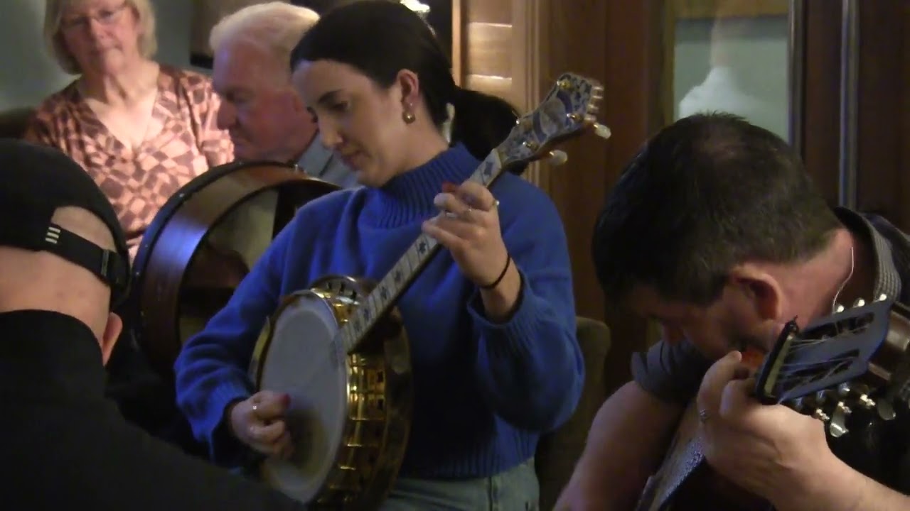 Irish Sunday Night Session at Murphy's Hotel in Tobercurry Ireland.