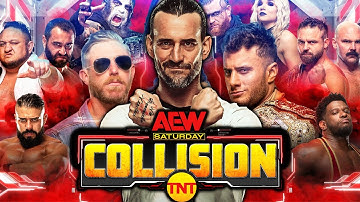 CM PUNK RETURNS!!! - AEW Collision June 17th 2023