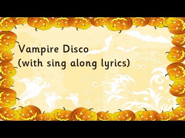 Watch Vampire Disco on YouTube Watch Vampire Disco on YouTube