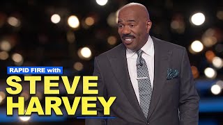 Stay At Home Edition | Rapid Fire With Steve Harvey