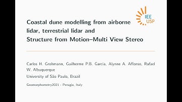 Coastal dune modelling from airborne LiDAR, terrestrial LiDAR and SfM-MVS (Geomorphometry2021)
