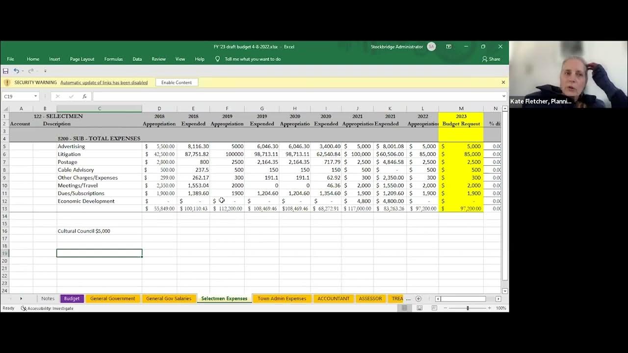 Stockbridge Selectboard Meeting, April 12, 2022 YouTube