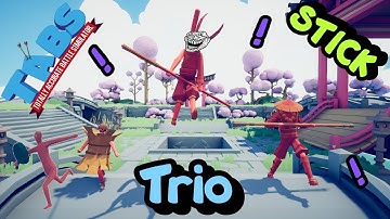 Stick Trio Vs Every Units (Same Price) TABS - Totally Accurate Battle Simulator