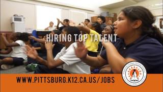 Pittsburg Unified School District is Hiring
