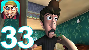 Scary Robber Home Clash Gameplay Walkthrough Part 33 New Levels (IOS/Android)