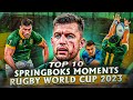 The springboks dominated rugby world cup 2023  top 10 south african moments