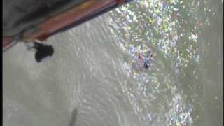 Coast Guard rescues two people from capsized catamaran