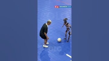 In the Near Future? If Soccer Added Robots 🤣 Mocap Test | NOT Real | Wonder Studio Ai  #shorts