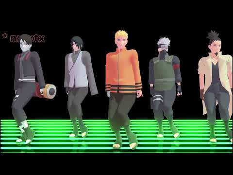 Paradinha【NARUTO MMD】NARUTO*KAKASHI*SASUKE*SAI*SHIKAMARU