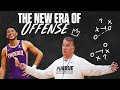 The offensive action taking over basketball