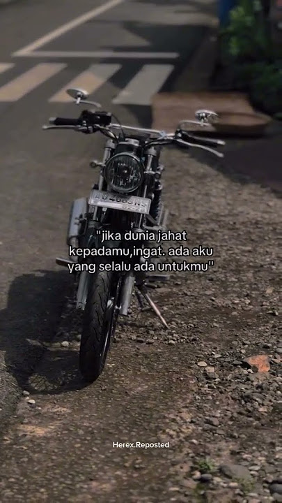 Ojo lali aku ya • story wa anak motor cb herex malem #repost #fypシ゚viral