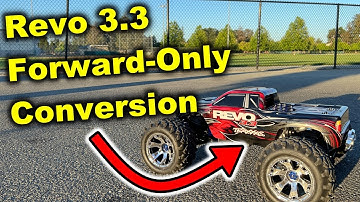 Traxxas Revo 3.3 Forward-Only Conversion (Reverse Delete)