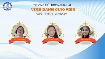 Video báo cáo  tổng kết năm học 2022 - 2023 trường Tiểu học Nghĩa Hải
