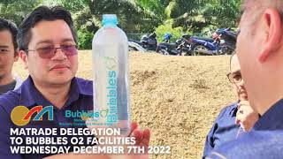 MATRADE Delegation Visits Bubbles O2 Facilities