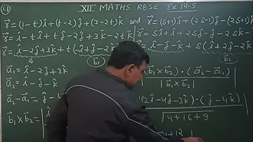 Three dimensional geometry # Class 12 RBSE exercise 14.5 question 4